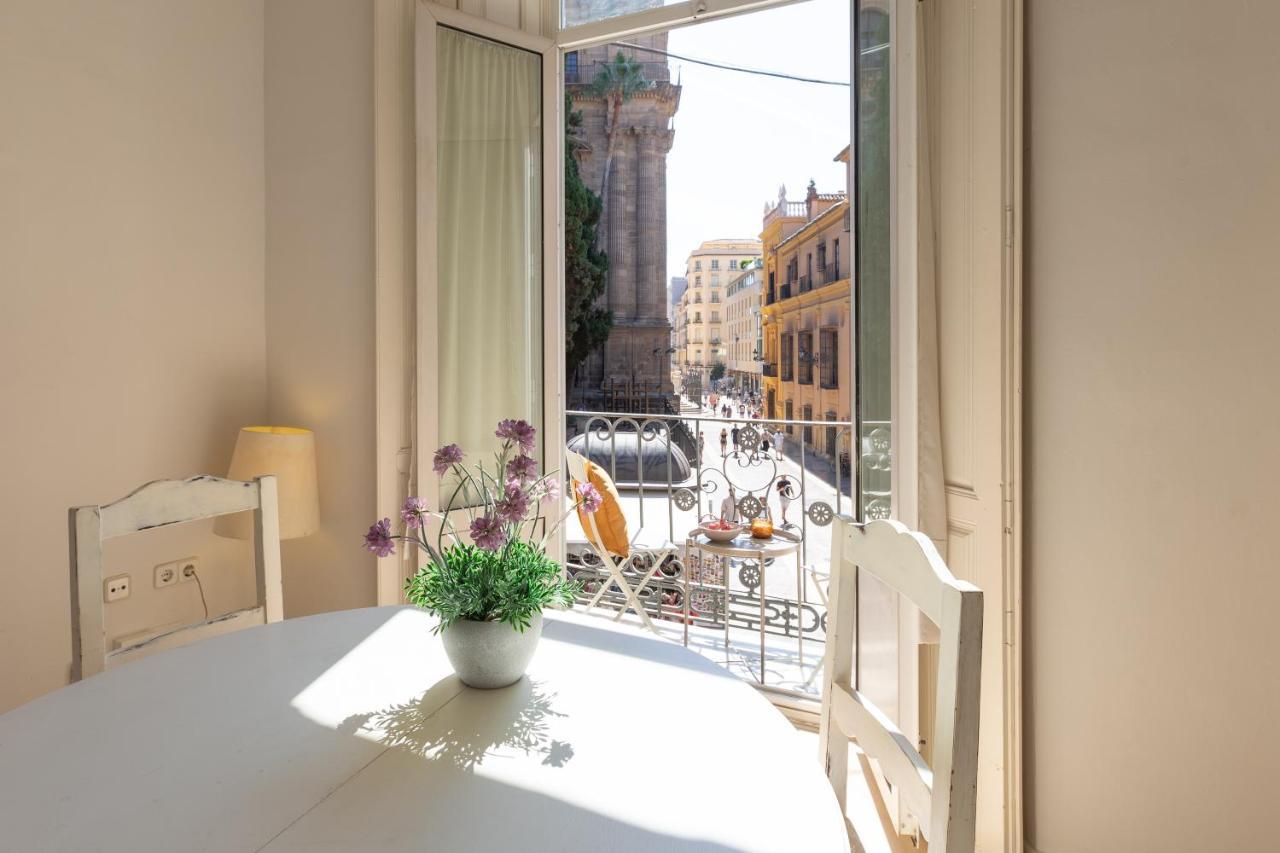 Luminoso Apartamento De Dos Habitaciones Con Vistas A Las Catedral Malaga Ngoại thất bức ảnh