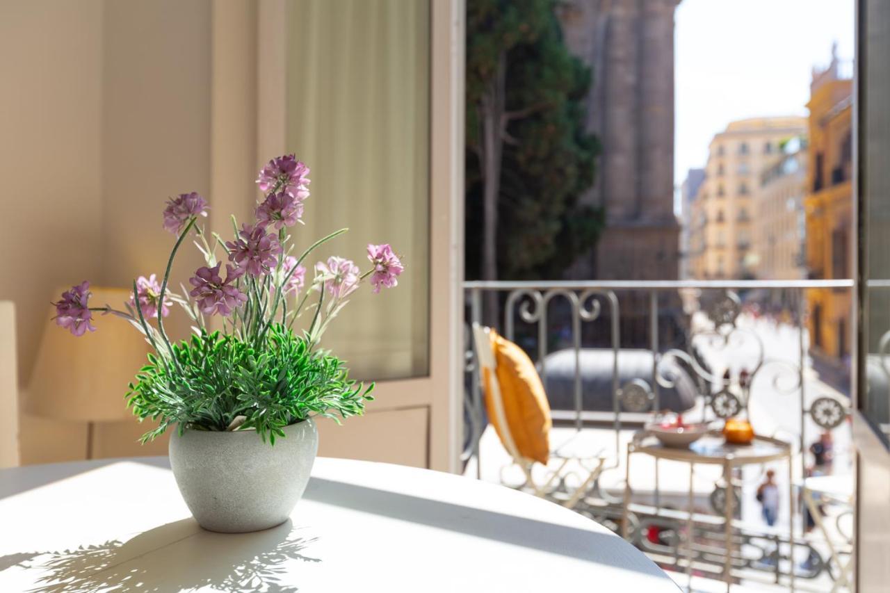 Luminoso Apartamento De Dos Habitaciones Con Vistas A Las Catedral Malaga Ngoại thất bức ảnh