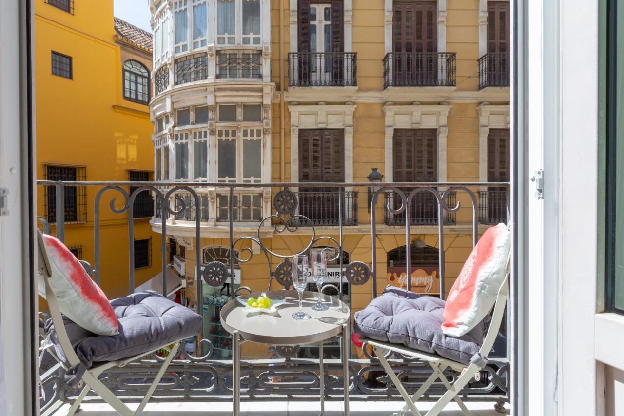 Luminoso Apartamento De Dos Habitaciones Con Vistas A Las Catedral Malaga Ngoại thất bức ảnh