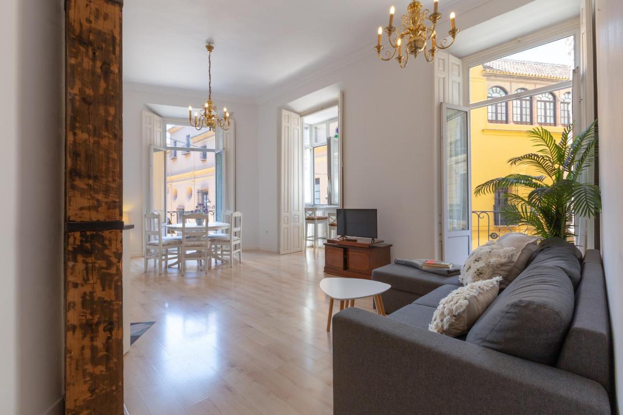 Luminoso Apartamento De Dos Habitaciones Con Vistas A Las Catedral Malaga Ngoại thất bức ảnh